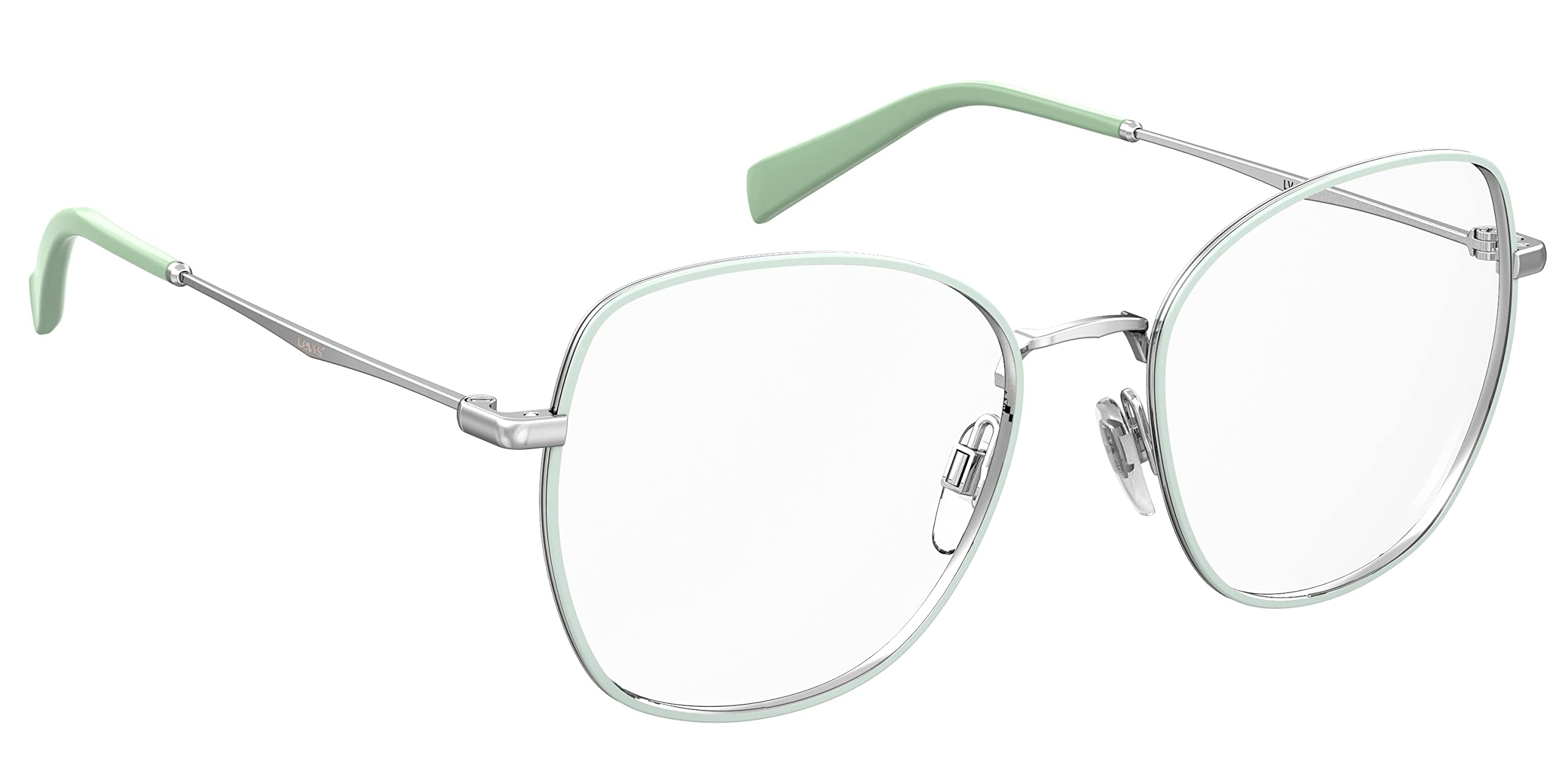 Foto 3 pulgar | Monturas De Gafas Levi's Lv 5023 Cat Eye Green Para Mujer - Venta Internacional.