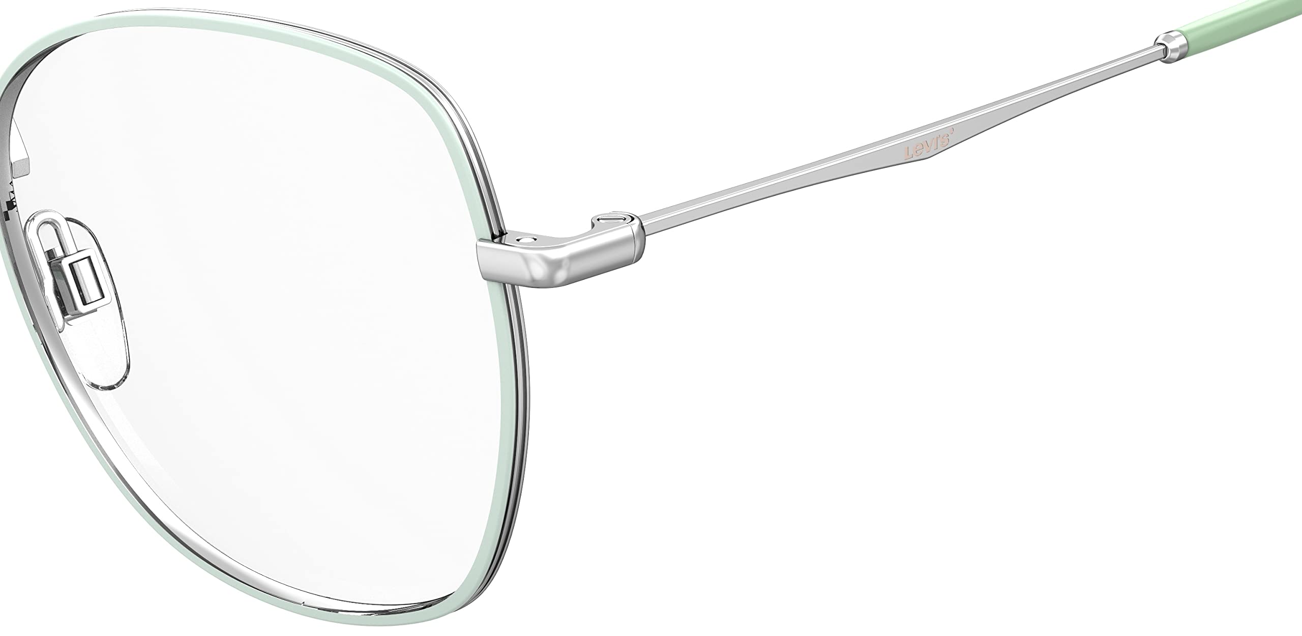 Foto 5 pulgar | Monturas De Gafas Levi's Lv 5023 Cat Eye Green Para Mujer - Venta Internacional.