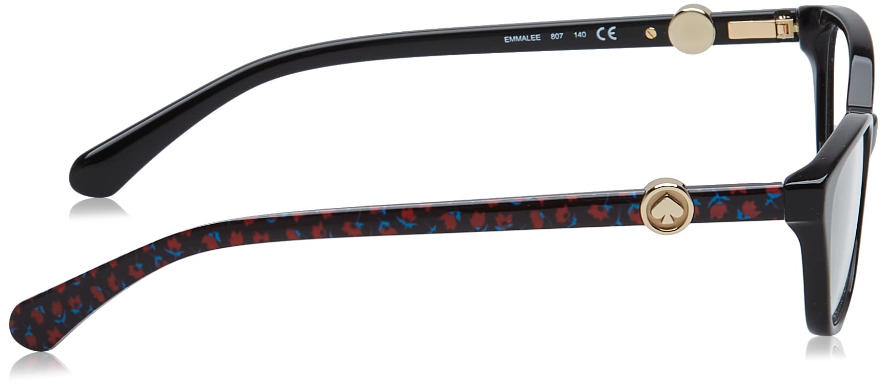 Foto 4 pulgar | Anteojos Kate Spade Emmalee 807 Negros Con Borde Completo En Forma De Ojo De Gato - Venta Internacional.