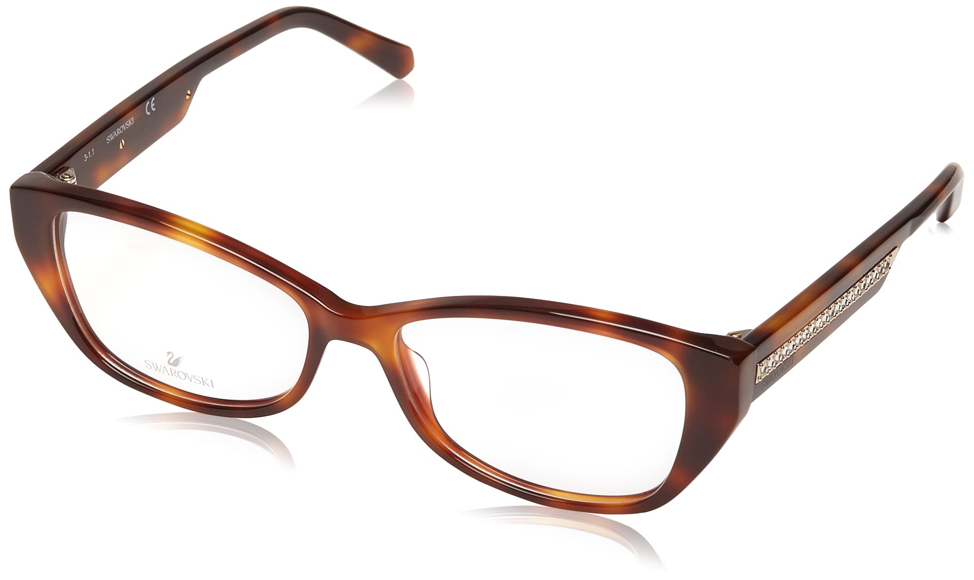 Foto 1 | Gafas Graduadas Swarovski Sk 5391 052 Dark Havana Para Mujer - Venta Internacional.