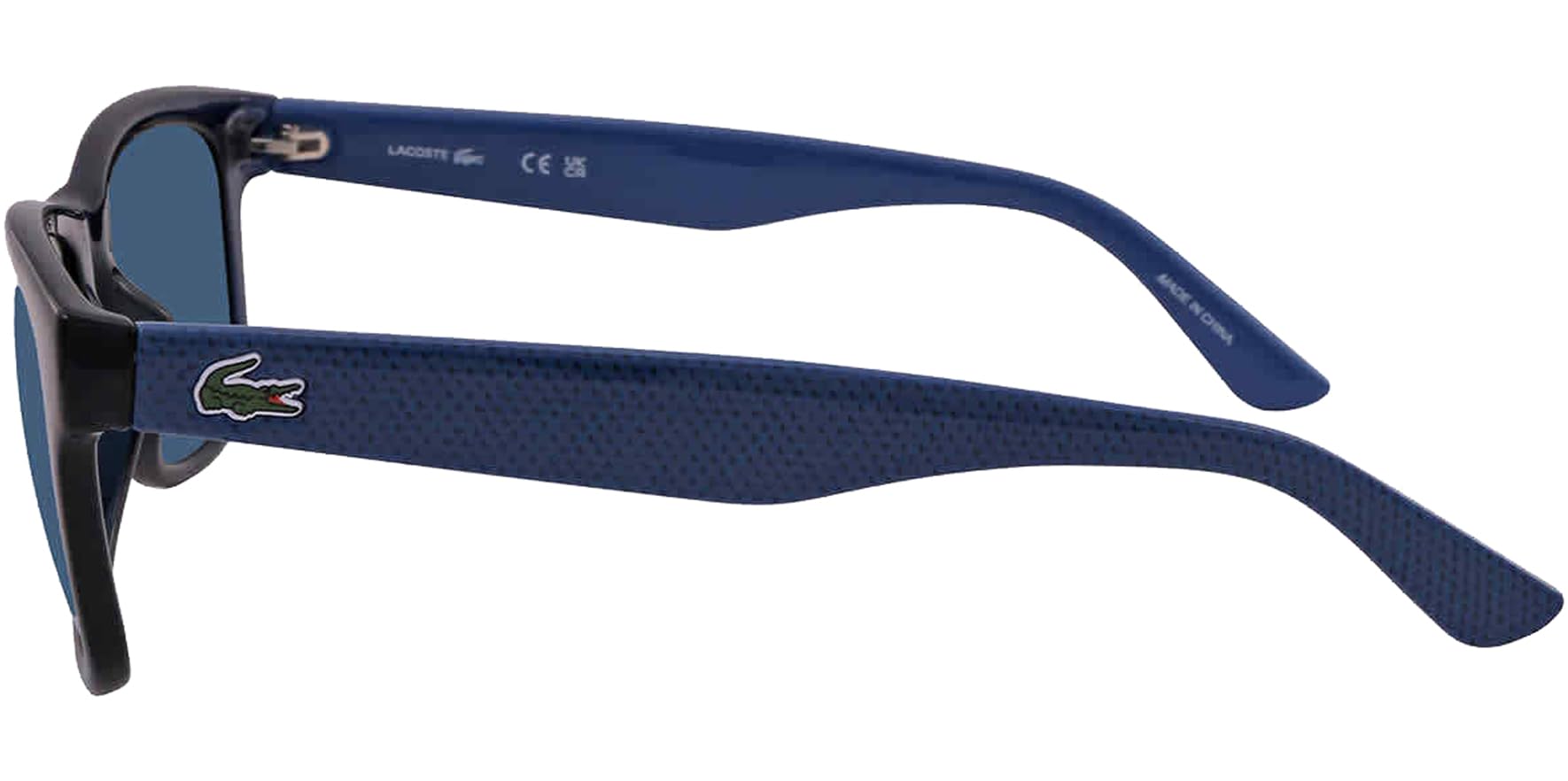 Foto 4 pulgar | Gafas De Sol Lacoste L734s Con Marco Cuadrado Azul Y Lente De 52 Mm - Venta Internacional.