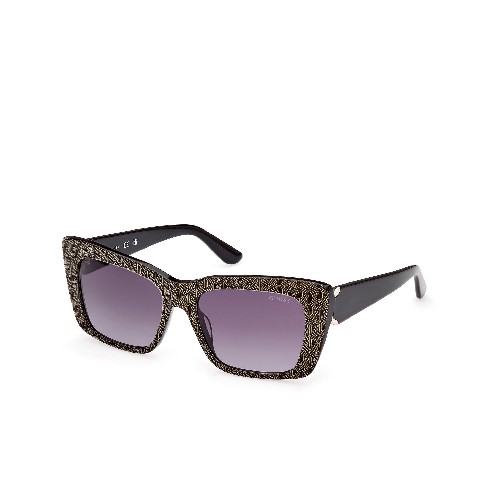 Foto 1 | Gafas De Sol Guess Gu7890 01b Con Degradado De Humo, Ojo De Gato, 55 Mm - Venta Internacional.