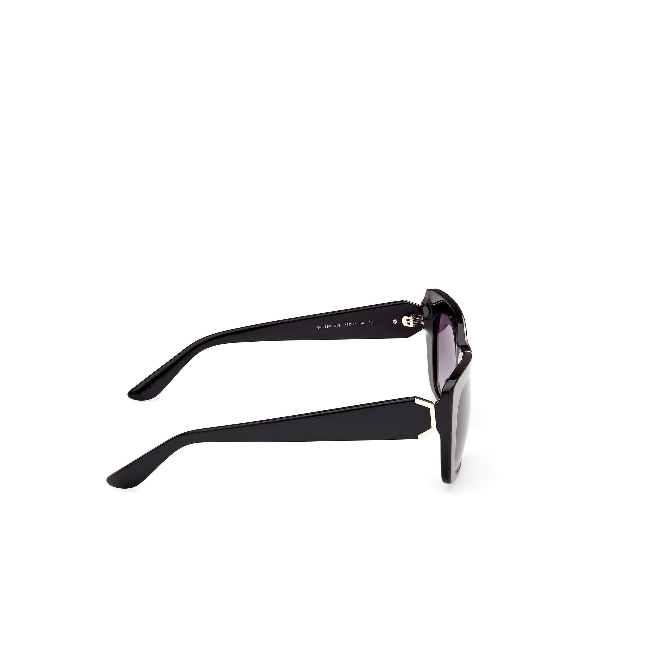 Foto 7 pulgar | Gafas De Sol Guess Gu7890 01b Con Degradado De Humo, Ojo De Gato, 55 Mm - Venta Internacional.