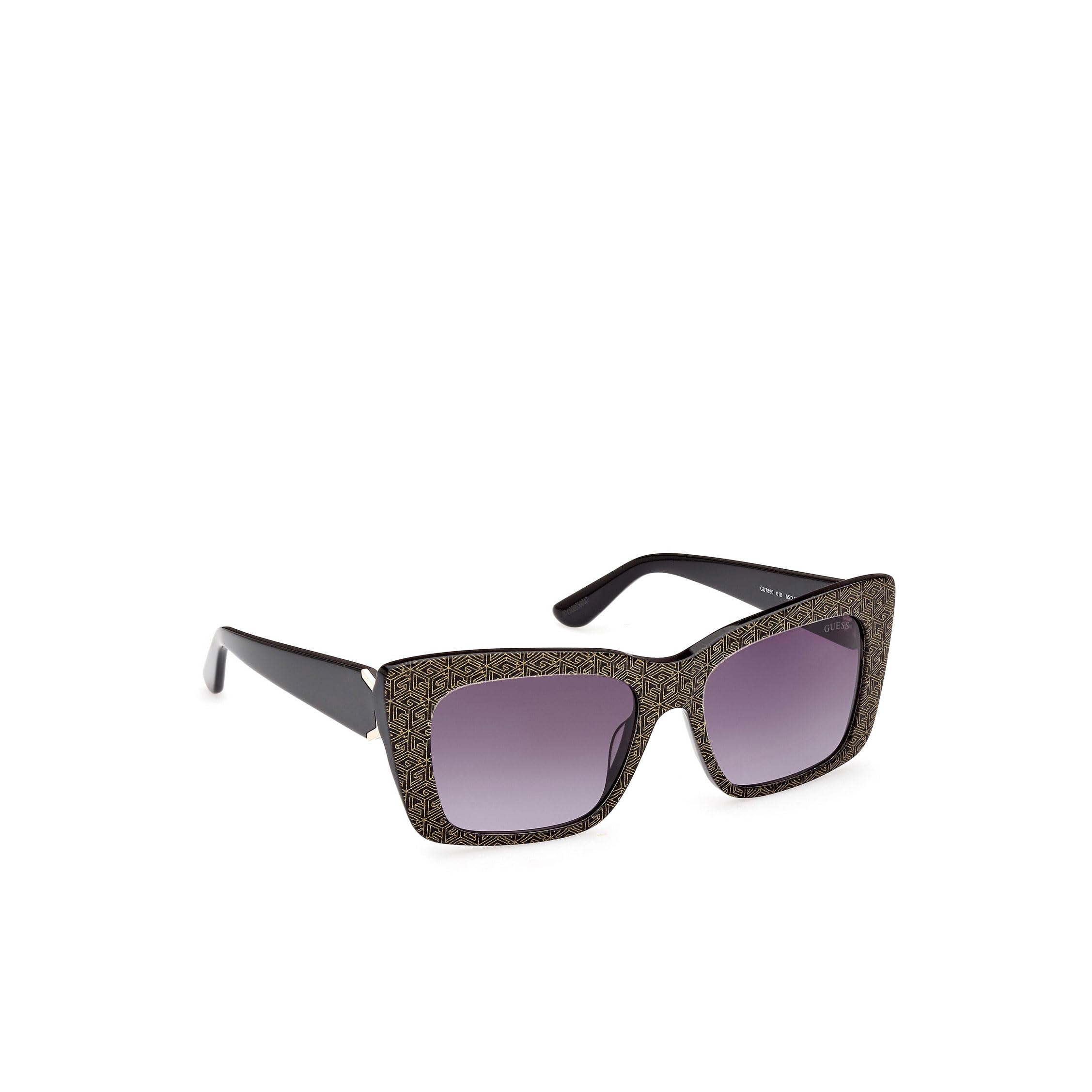 Foto 8 pulgar | Gafas De Sol Guess Gu7890 01b Con Degradado De Humo, Ojo De Gato, 55 Mm - Venta Internacional.