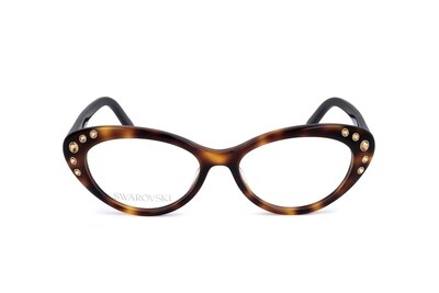 Foto 3 | Gafas Graduadas Swarovski Sk 5429 052 Dark Havana Para Mujer - Venta Internacional.