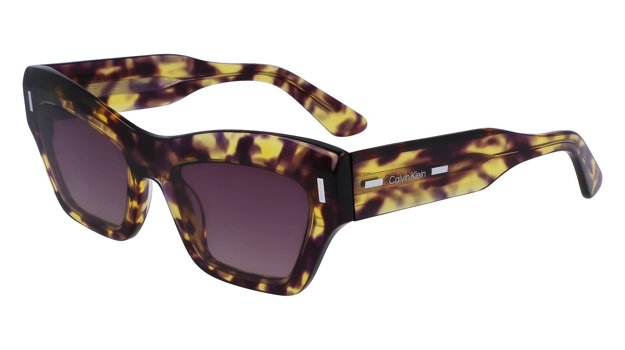Foto 2 | Gafas De Sol Calvin Klein Ck23503s Purple Havana Para Mujer - Venta Internacional.