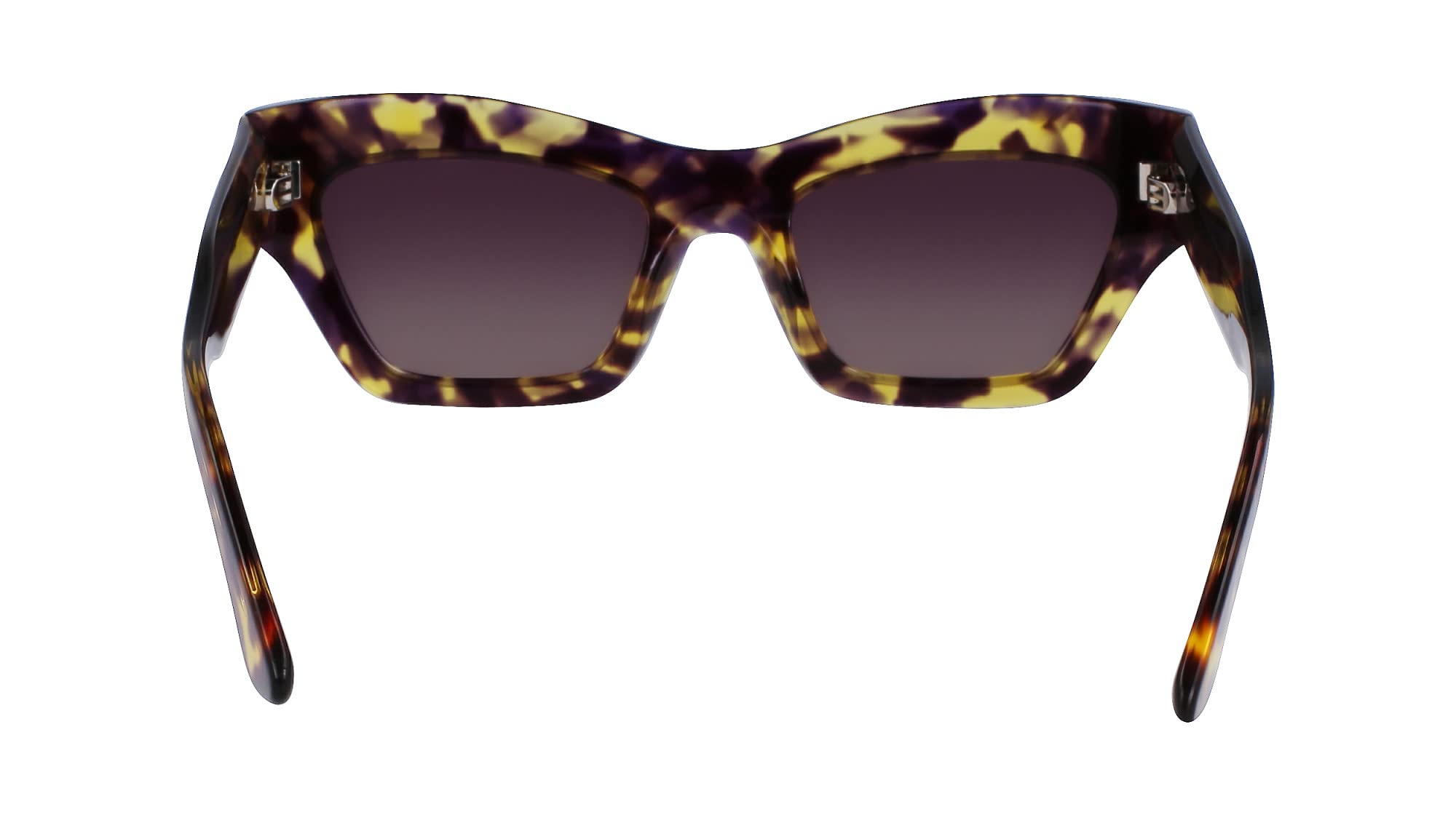 Foto 6 pulgar | Gafas De Sol Calvin Klein Ck23503s Purple Havana Para Mujer - Venta Internacional.