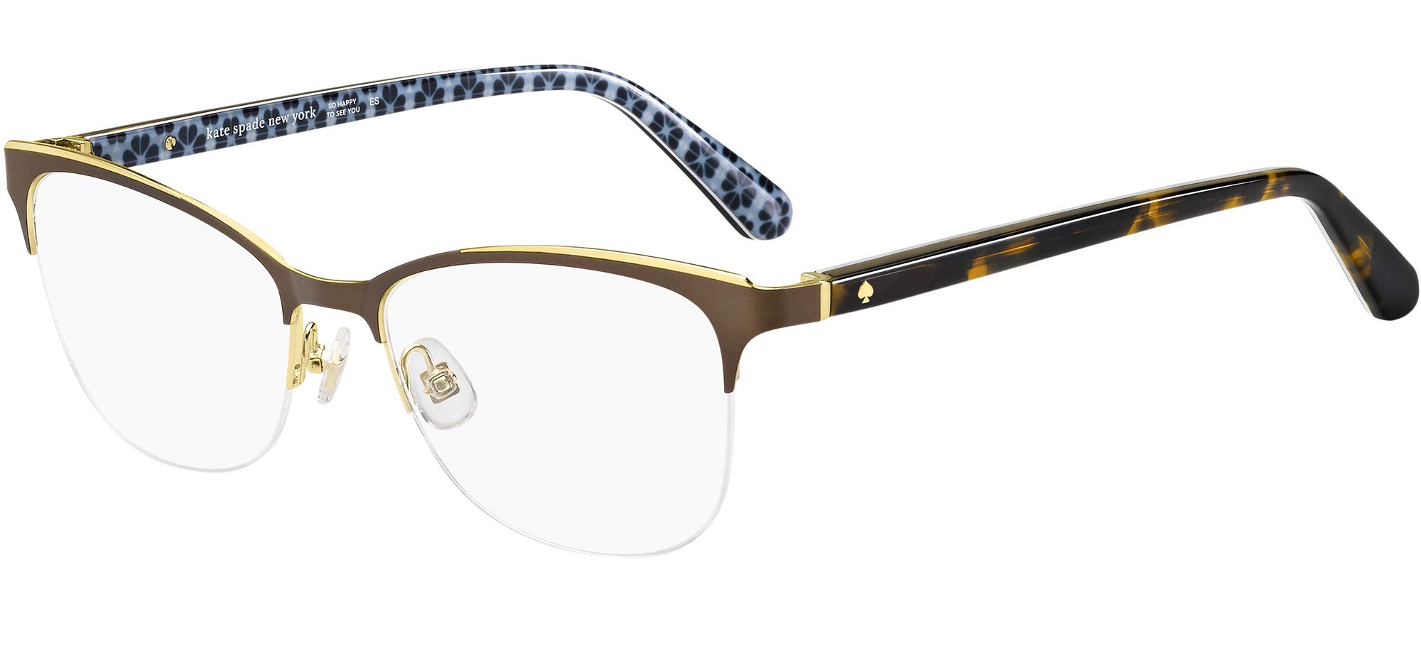 Foto 2 pulgar | Gafas Kate Spade New York Brieana 009q Marrón/demo 50 Mm - Venta Internacional.