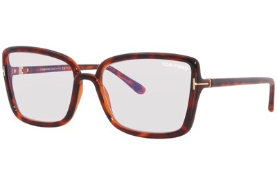 Foto 1 | Anteojos Tom Ford Ft 5813 -b 054 Shiny Auburn Havana Para Mujer - Venta Internacional.