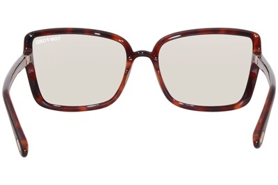 Foto 4 | Anteojos Tom Ford Ft 5813 -b 054 Shiny Auburn Havana Para Mujer - Venta Internacional.