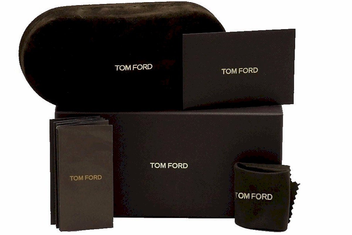Foto 6 pulgar | Anteojos Tom Ford Ft 5813 -b 054 Shiny Auburn Havana Para Mujer - Venta Internacional.