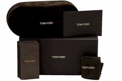 Foto 5 | Anteojos Tom Ford Ft 5813 -b 054 Shiny Auburn Havana Para Mujer - Venta Internacional.