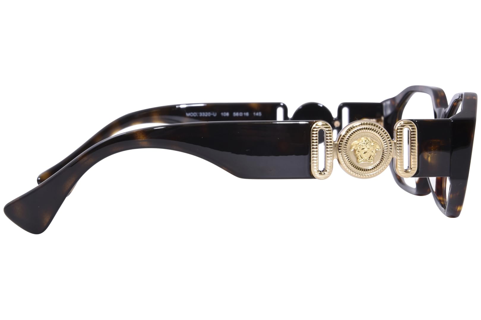 Foto 4 pulgar | Gafas Graduadas Versace Ve 3320 U 108 Havana Para Unisex - Venta Internacional.