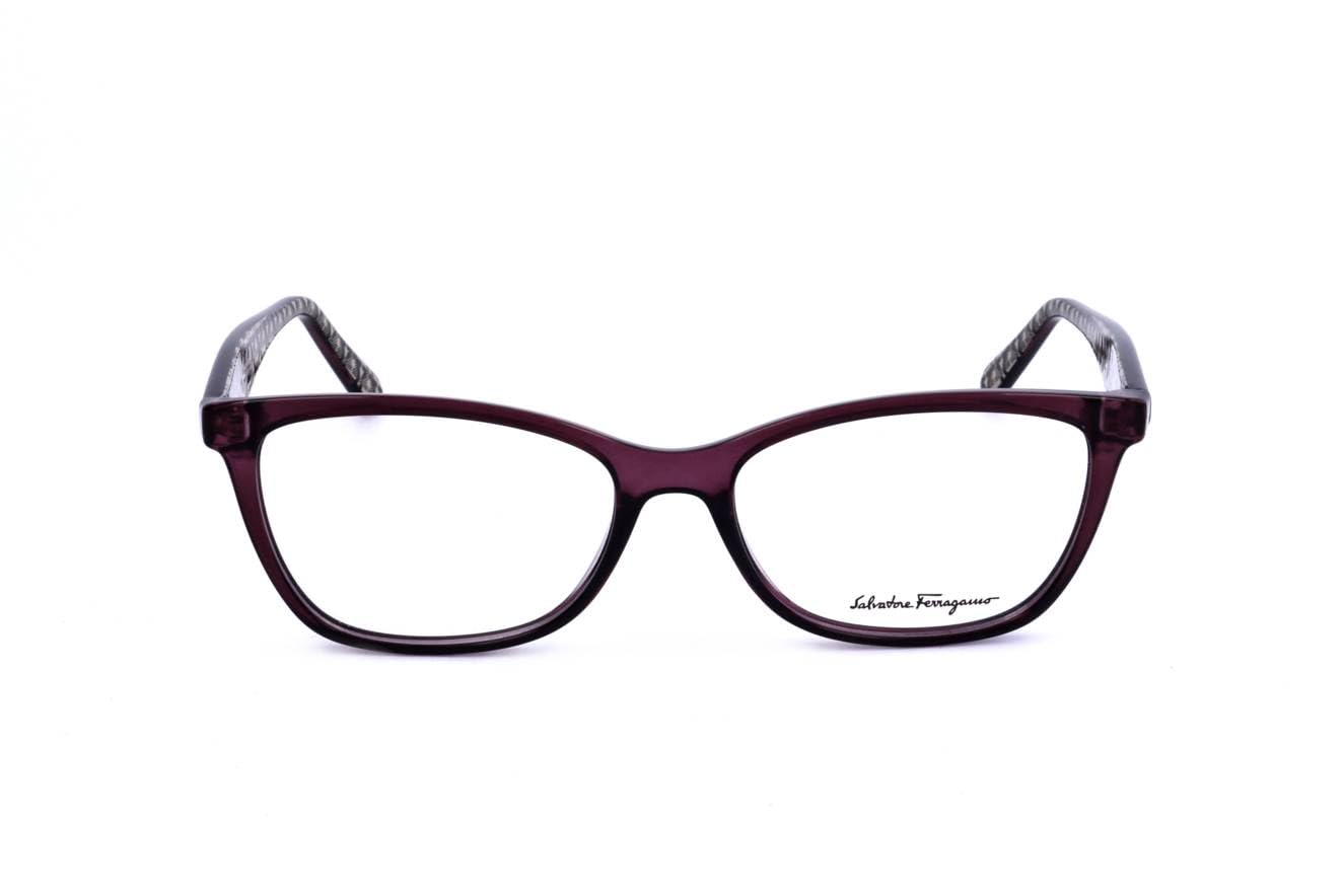 Foto 4 pulgar | Montura De Gafas Salvatore Ferragamo Sf2866 Purple Para Mujer - Venta Internacional.