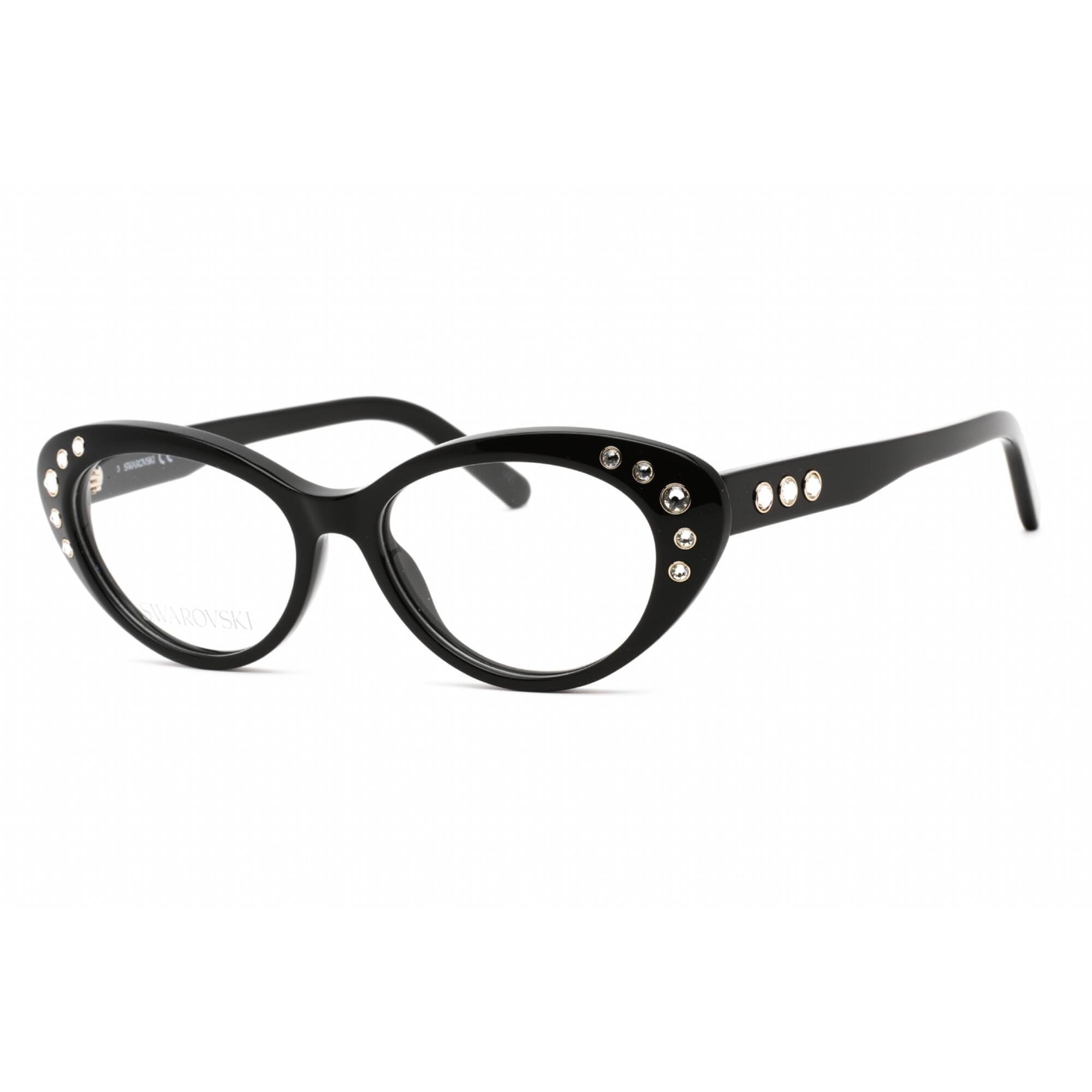 Foto 2 pulgar | Gafas Graduadas Swarovski Sk 5429 001 Shiny Black Cat Eye - Venta Internacional.