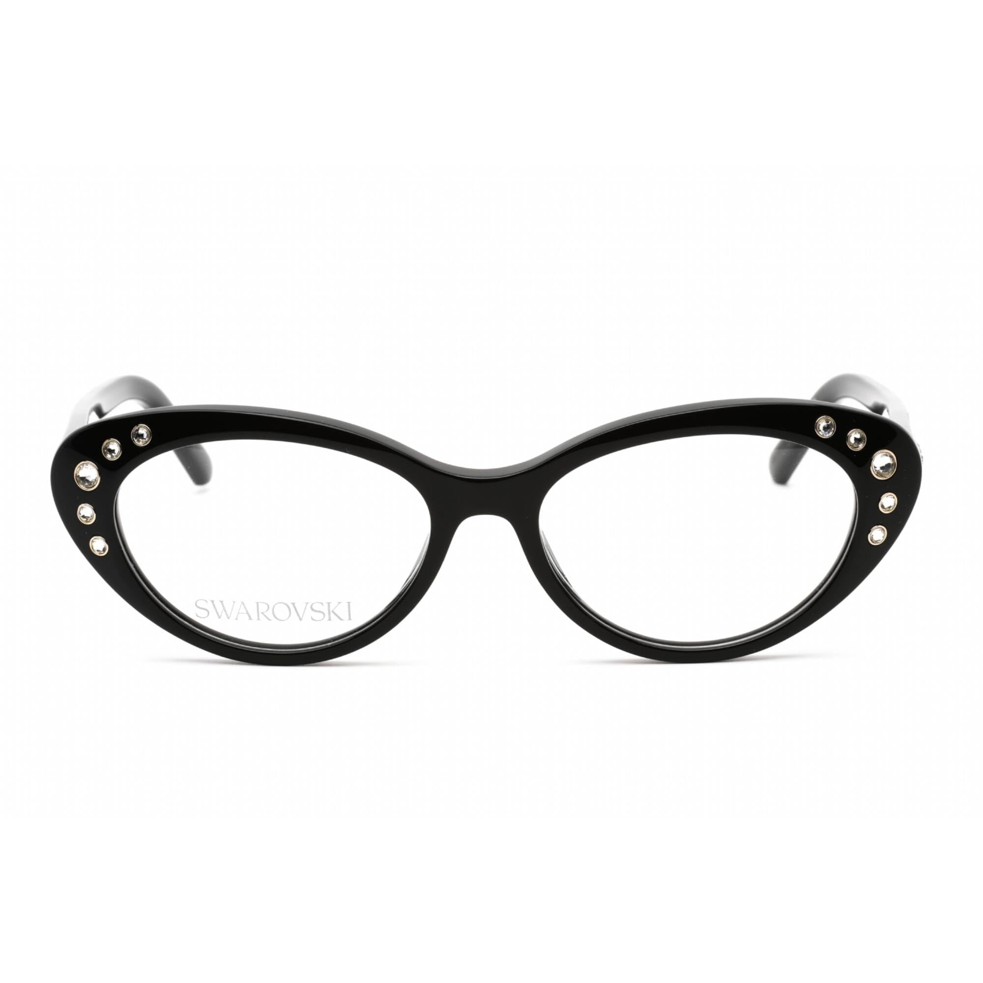 Foto 3 pulgar | Gafas Graduadas Swarovski Sk 5429 001 Shiny Black Cat Eye - Venta Internacional.