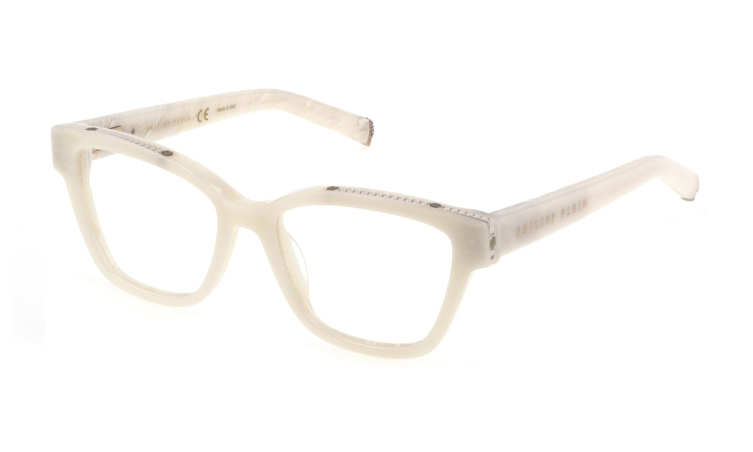 Foto 1 | Marco De Gafas Philipp Plein Vpp034s Majestic Avorio Para Mujer - Venta Internacional.
