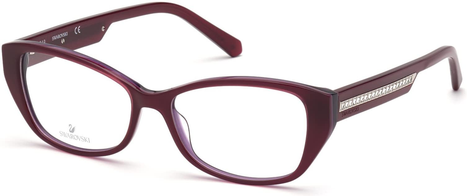 Foto 1 | Gafas Graduadas Swarovski Sk5391 081 Violeta Rectangular 53mm - Venta Internacional.