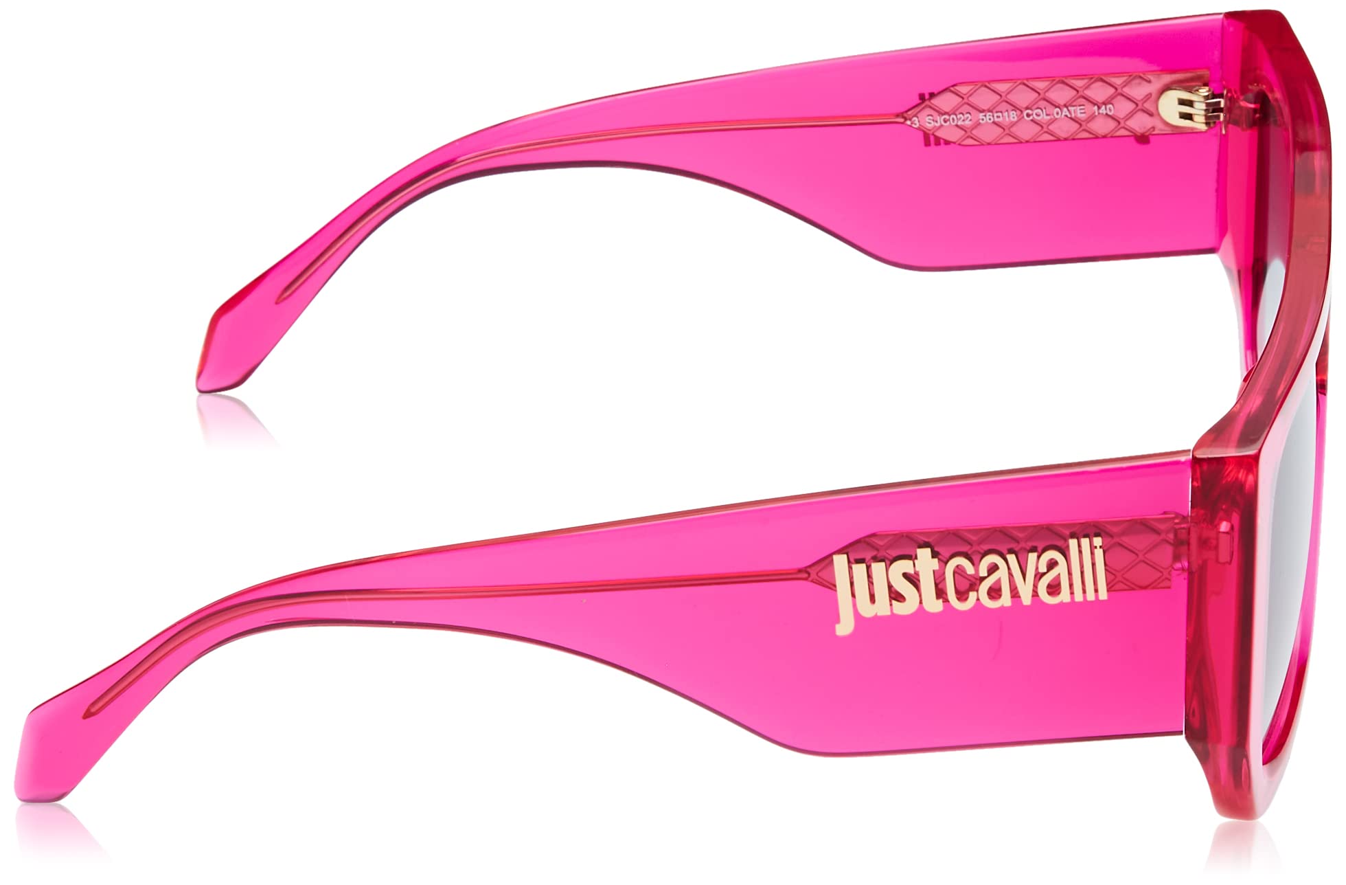 Foto 4 pulgar | Gafas De Sol Just Cavalli Sjc022 Unisex Rosa Fluo 56 Mm - Venta Internacional.