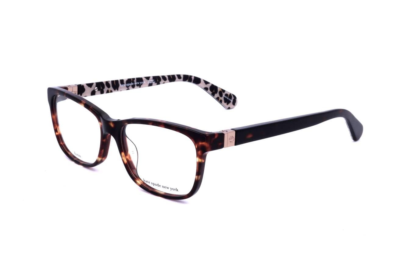 Foto 2 pulgar | Marco De Gafas Kate Spade Calley 1nr Havana Pattern Beige - Venta Internacional.