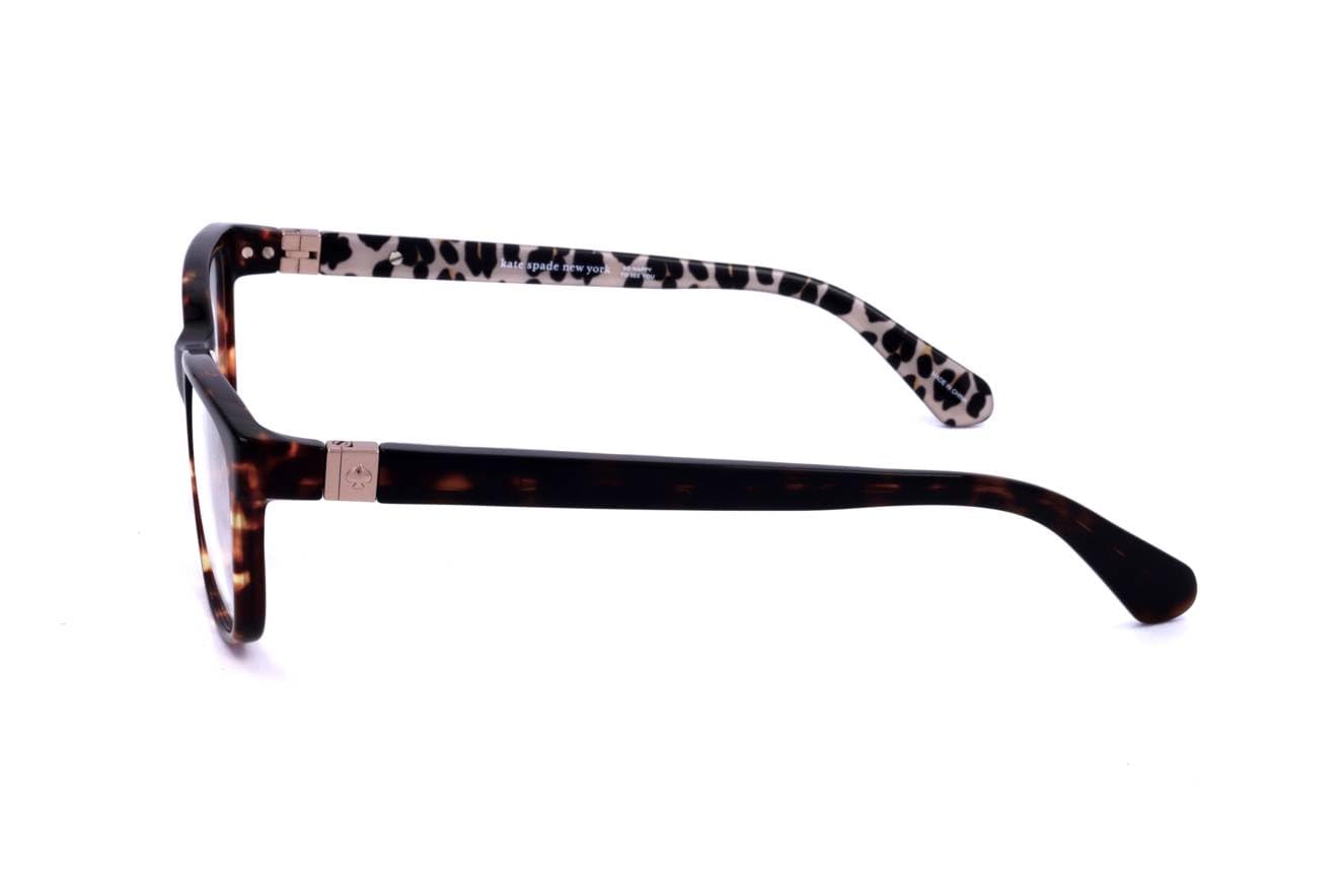 Foto 4 pulgar | Marco De Gafas Kate Spade Calley 1nr Havana Pattern Beige - Venta Internacional.