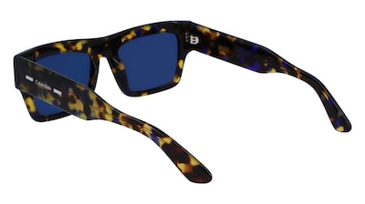 Foto 4 | Gafas De Sol Calvin Klein Ck23504s Cuadradas Azul Habana 55mm - Venta Internacional.