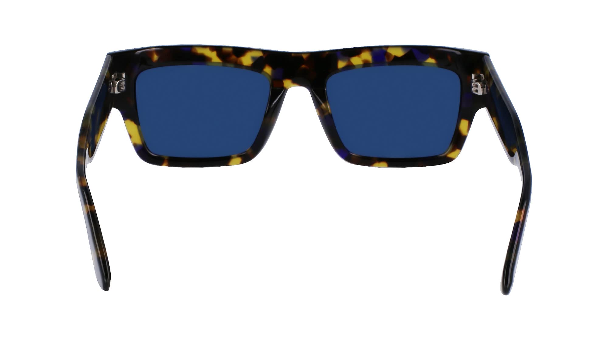 Foto 6 pulgar | Gafas De Sol Calvin Klein Ck23504s Cuadradas Azul Habana 55mm - Venta Internacional.