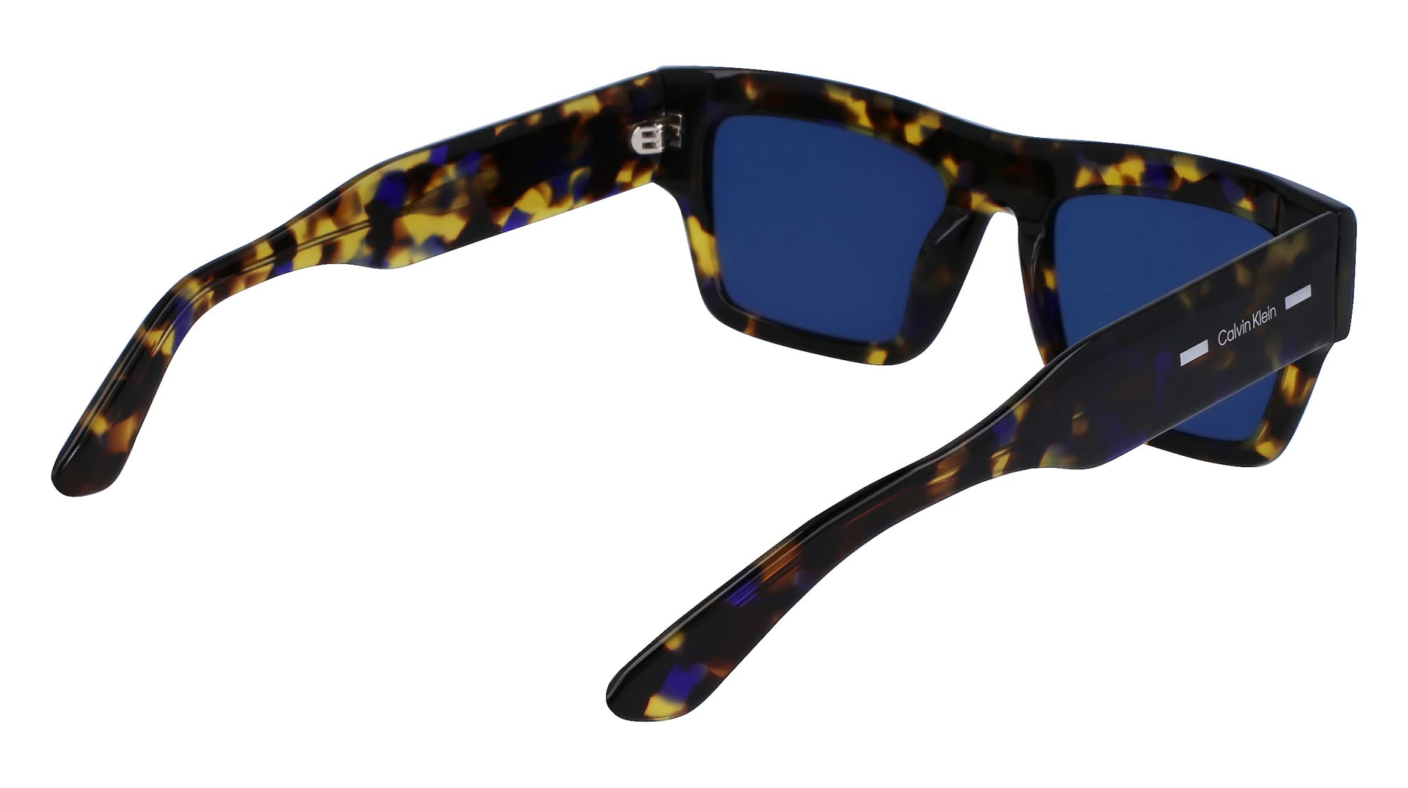 Foto 7 pulgar | Gafas De Sol Calvin Klein Ck23504s Cuadradas Azul Habana 55mm - Venta Internacional.