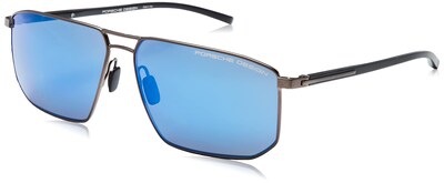 Foto 1 | Gafas De Sol Porsche Design P8696 C Gris/azul Para Hombre Y Mujer - Venta Internacional.