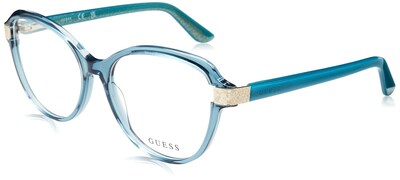 Foto 1 | Gafas Graduadas Guess Gu 2955 Turquesa Brillante - Venta Internacional.