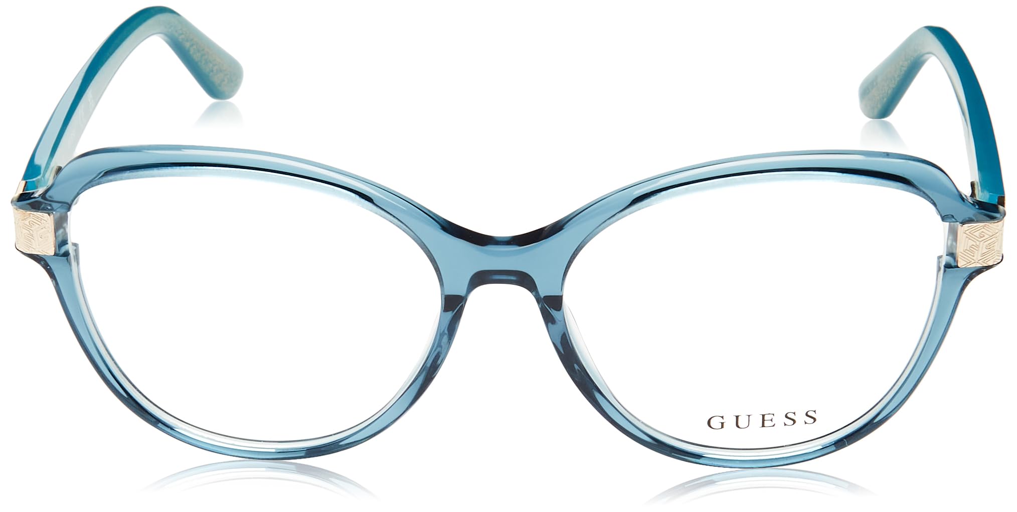 Foto 3 pulgar | Gafas Graduadas Guess Gu 2955 Turquesa Brillante - Venta Internacional.