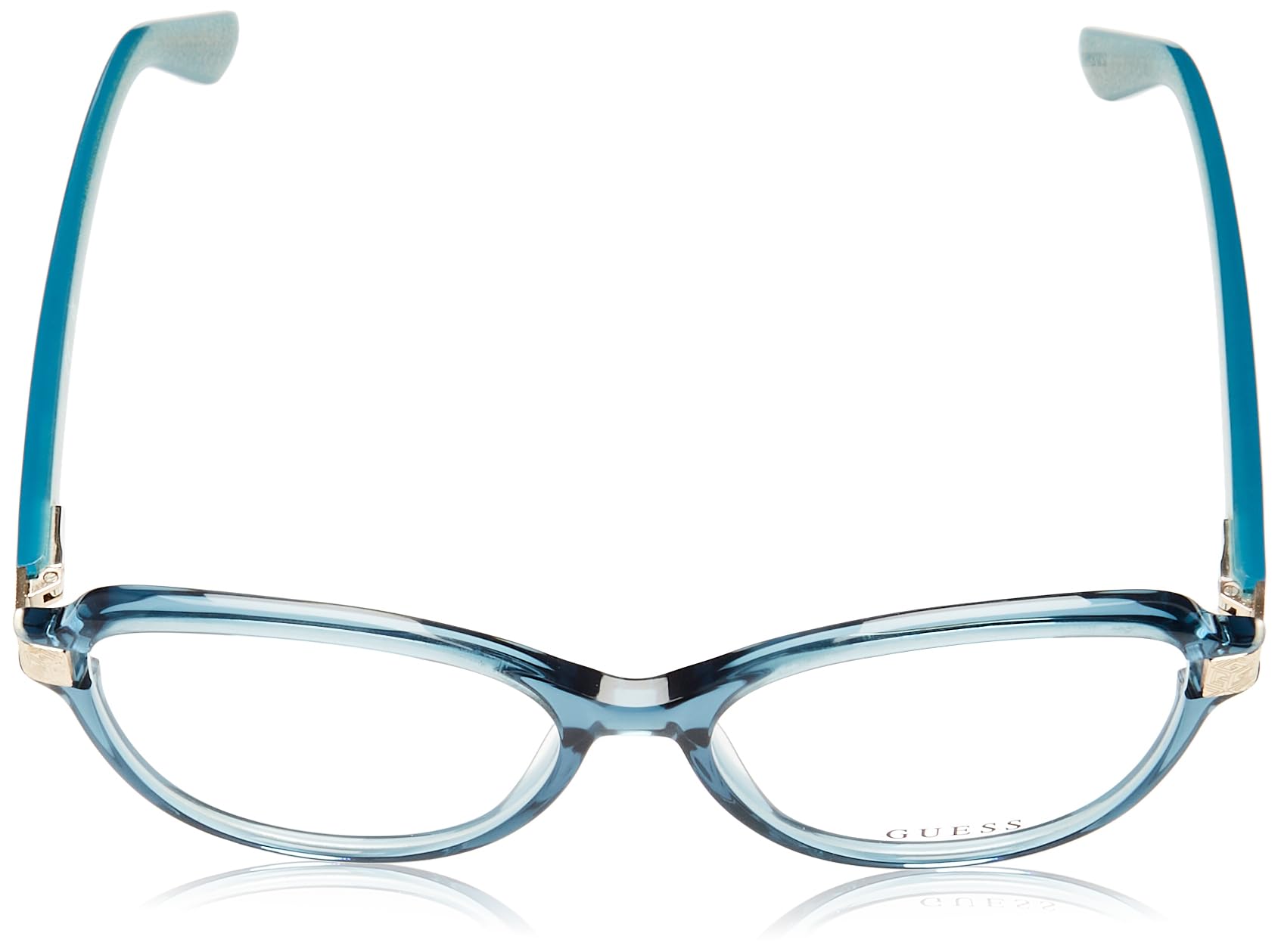 Foto 5 pulgar | Gafas Graduadas Guess Gu 2955 Turquesa Brillante - Venta Internacional.