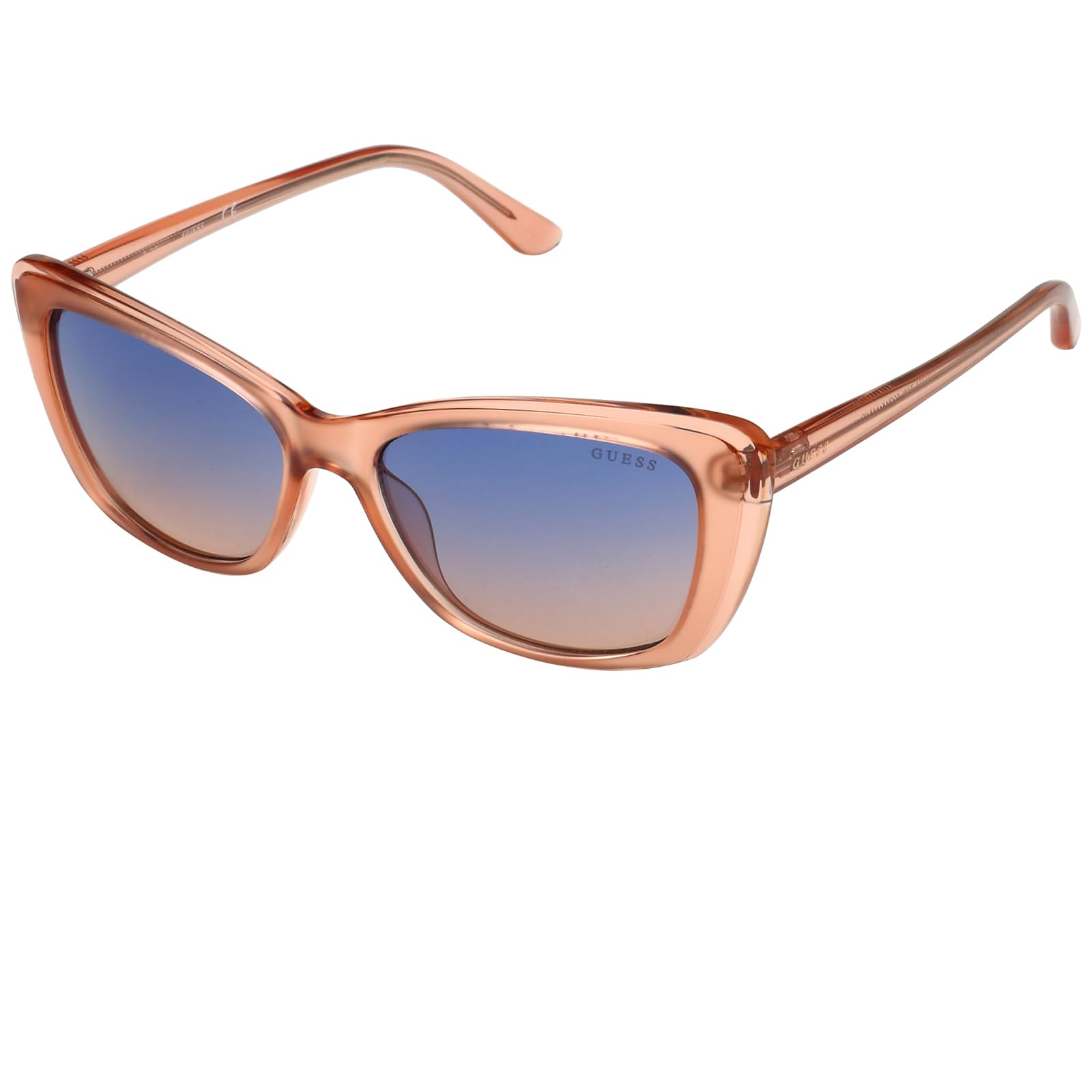 Foto 2 pulgar | Gafas De Sol Guess Gu7774 74w Con Montura Rosa Ojo De Gato Para Mujer - Venta Internacional.