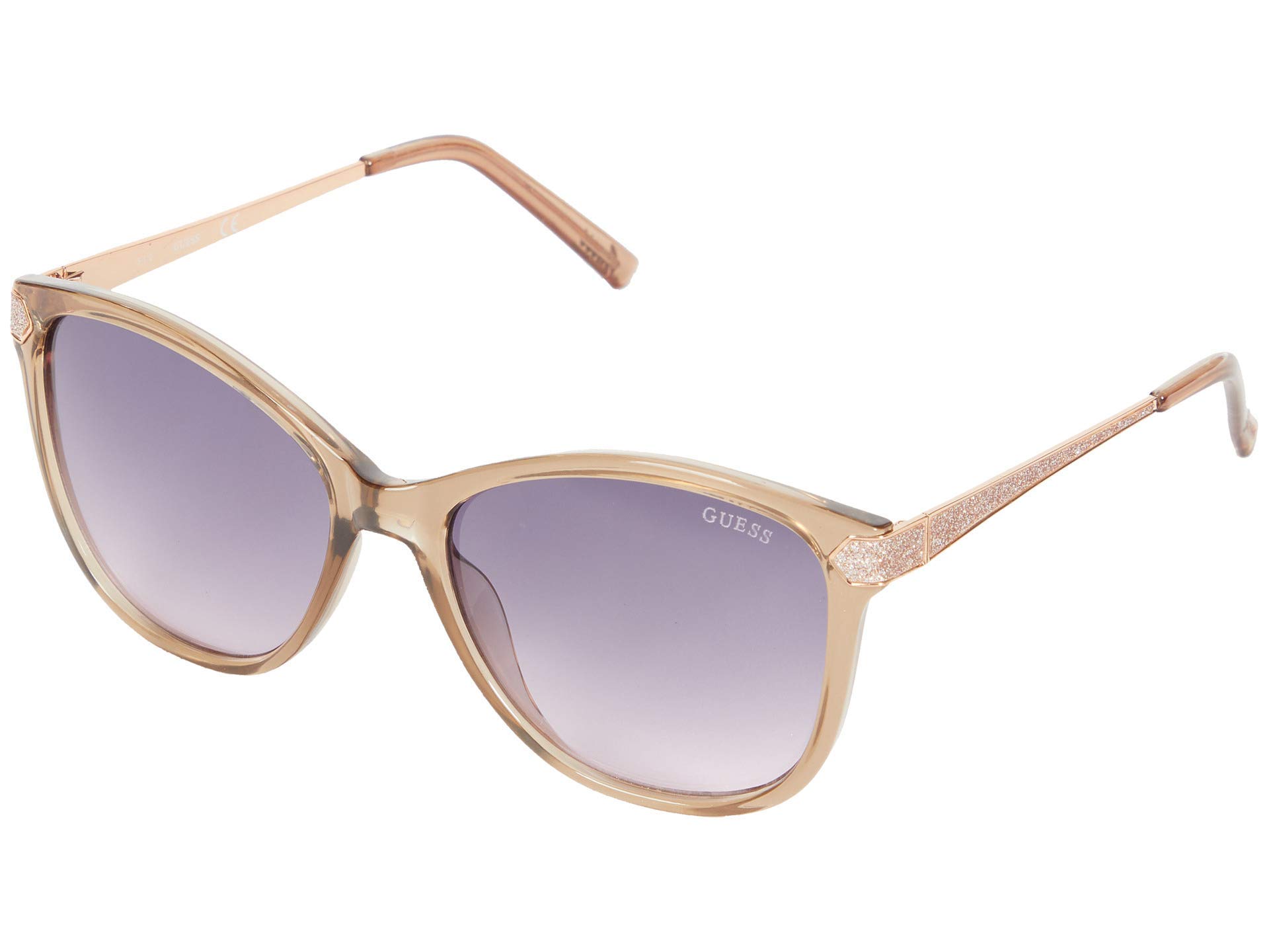 Foto 2 pulgar | Gafas De Sol Guess Gf6104 Beige/gradient Bordeaux Para Mujer - Venta Internacional.