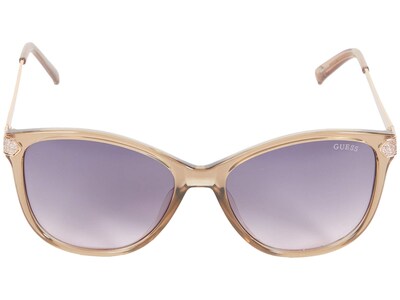 Foto 2 | Gafas De Sol Guess Gf6104 Beige/gradient Bordeaux Para Mujer - Venta Internacional.