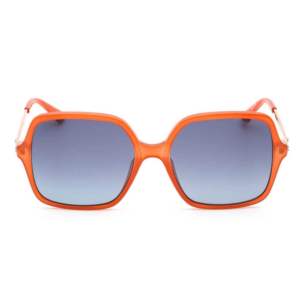 Foto 3 pulgar | Gafas De Sol Guess Gu7845 44w Para Mujer Naranja/azul Degradado - Venta Internacional.
