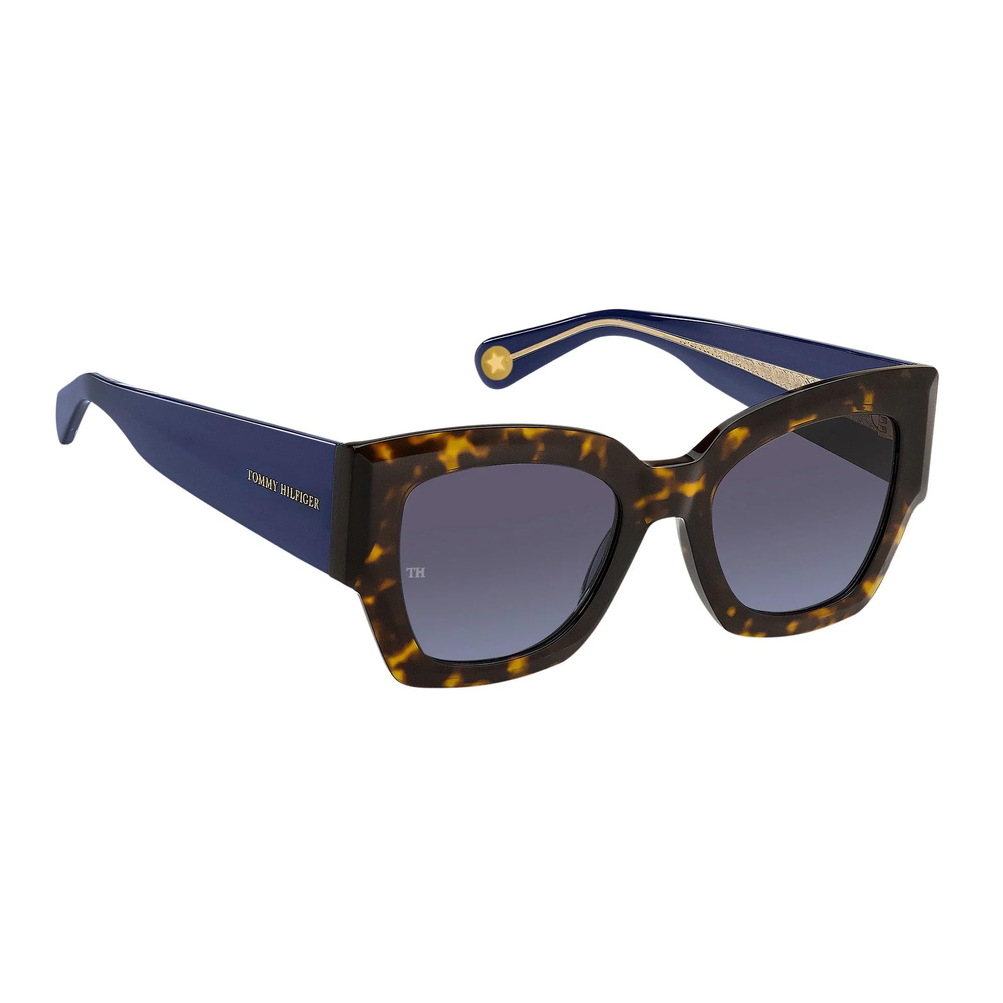 Foto 3 | Gafas De Sol Tommy Hilfiger Th 1862/s Rectangulares Para Mujer - Venta Internacional.