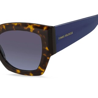 Foto 4 | Gafas De Sol Tommy Hilfiger Th 1862/s Rectangulares Para Mujer - Venta Internacional.