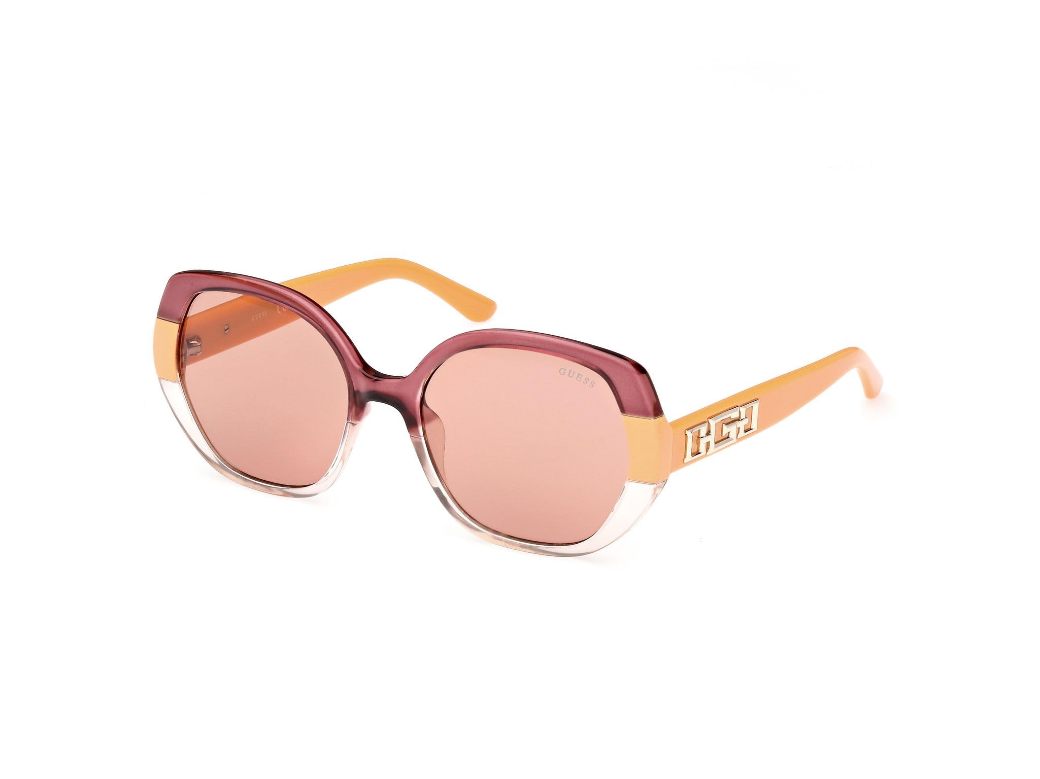 Foto 2 pulgar | Gafas De Sol Guess Gu7911 Para Mujer Naranja/multicolor - Venta Internacional.