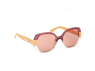 Foto 2 | Gafas De Sol Guess Gu7911 Para Mujer Naranja/multicolor - Venta Internacional.