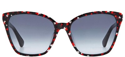 Foto 2 | Gafas De Sol Kate Spade Amiyah/g/s En Negro, Rojo Y Gris Sombreado Para W - Venta Internacional.