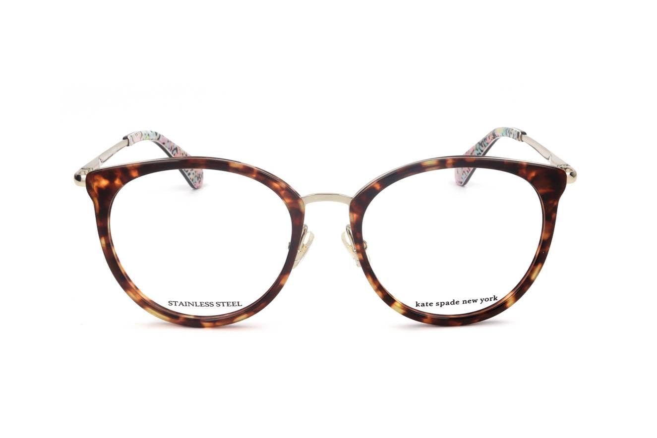 Foto 3 pulgar | Marco De Gafas Kate Spade New York Eliana/g 086 Havana 52mm - Venta Internacional.