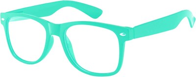 Foto 3 | Gafas De Sol Owl Classic Vintage Con Lentes Transparentes Y Montura De Color X6 - Venta Internacional.