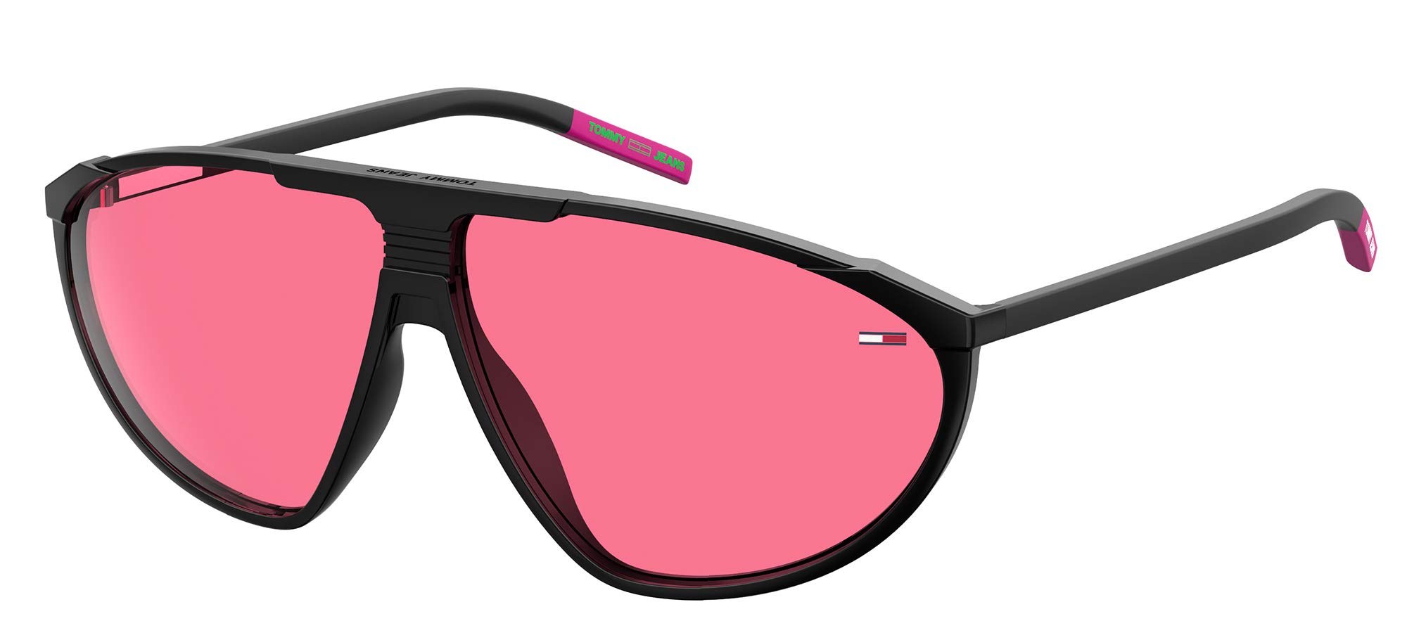 Foto 1 | Gafas De Sol Tommy Hilfiger Tommy Jeans Tj 0027/s Negro/rosa Oscuro - Venta Internacional.