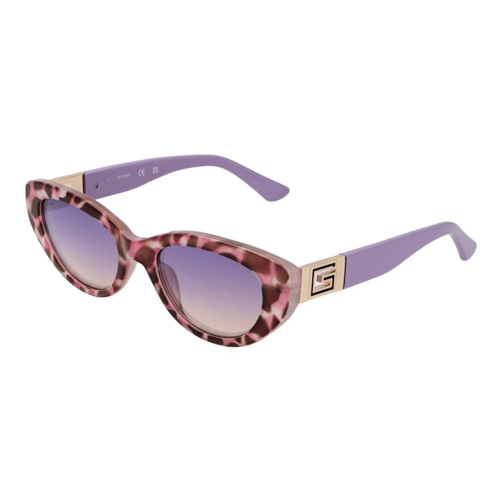 Foto 1 | Gafas de Sol Guess Violet Cat Eye Gu7849 para Mujer - Venta Internacional