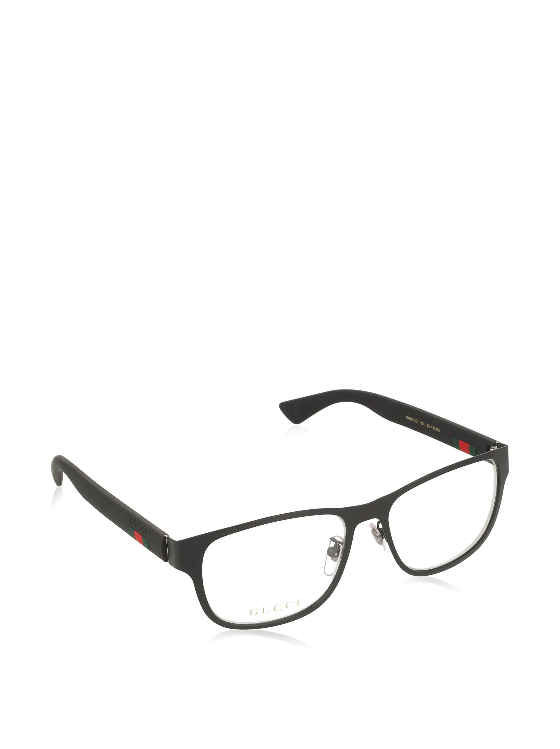 Lentes de Sol Gucci Gg Black Metal Square - Venta Internacional
