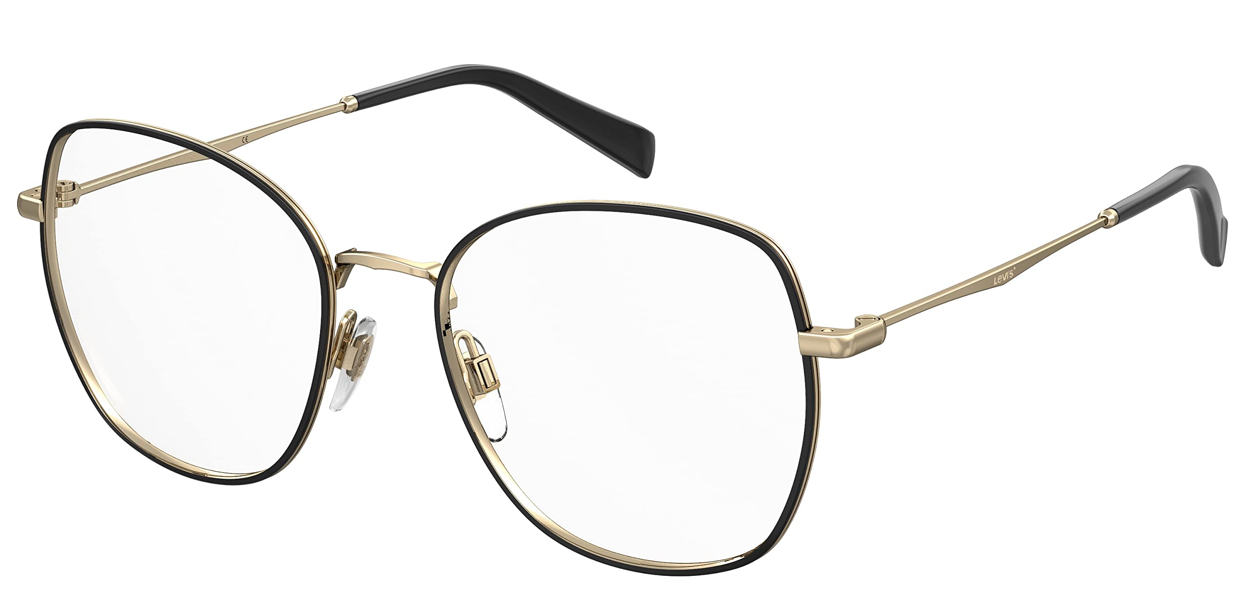 Foto 2 pulgar | Monturas Para Gafas Levi's Lv 5023 Cat Eye Prescription Black - Venta Internacional.