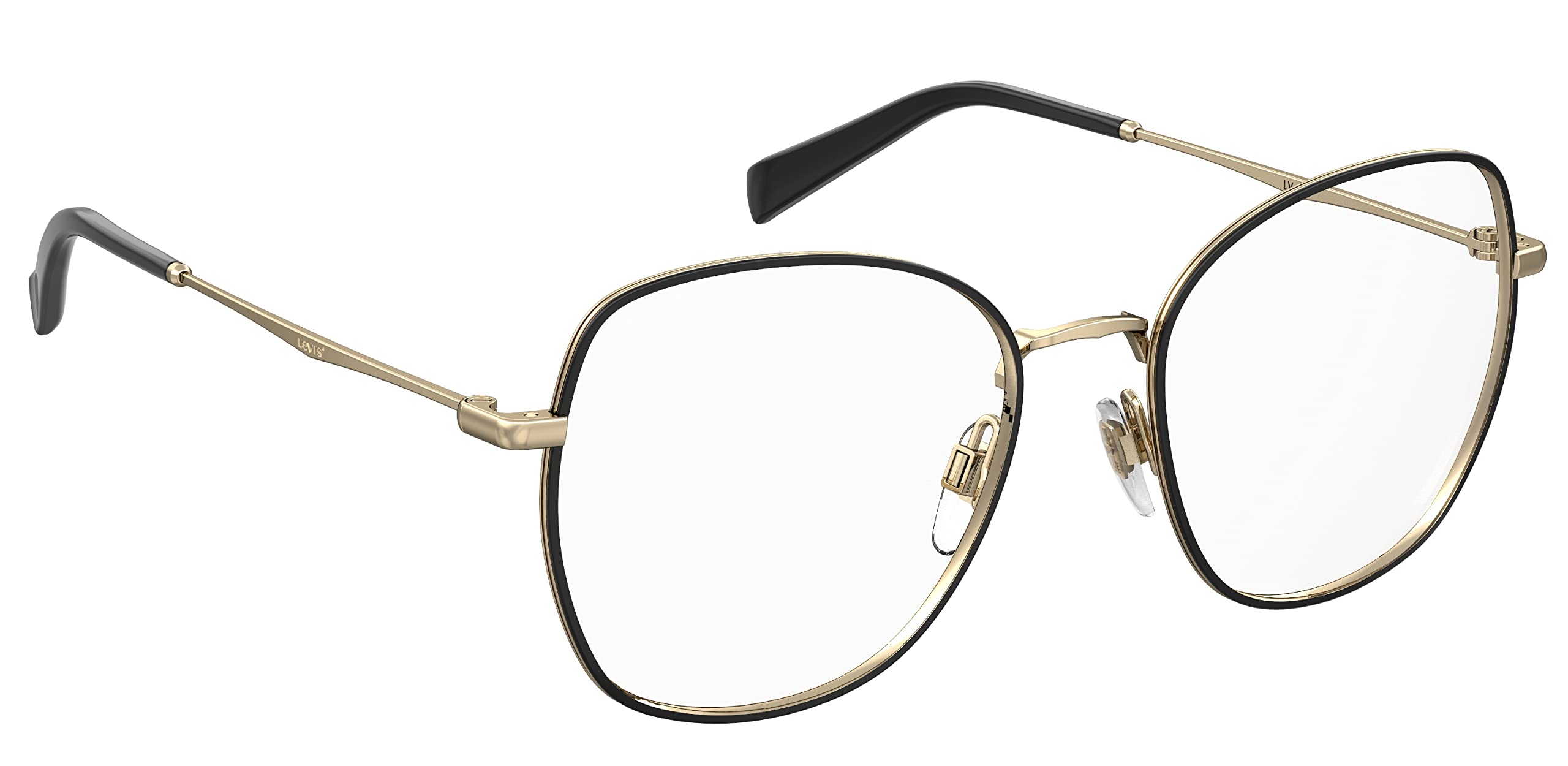 Foto 2 | Monturas Para Gafas Levi's Lv 5023 Cat Eye Prescription Black - Venta Internacional.