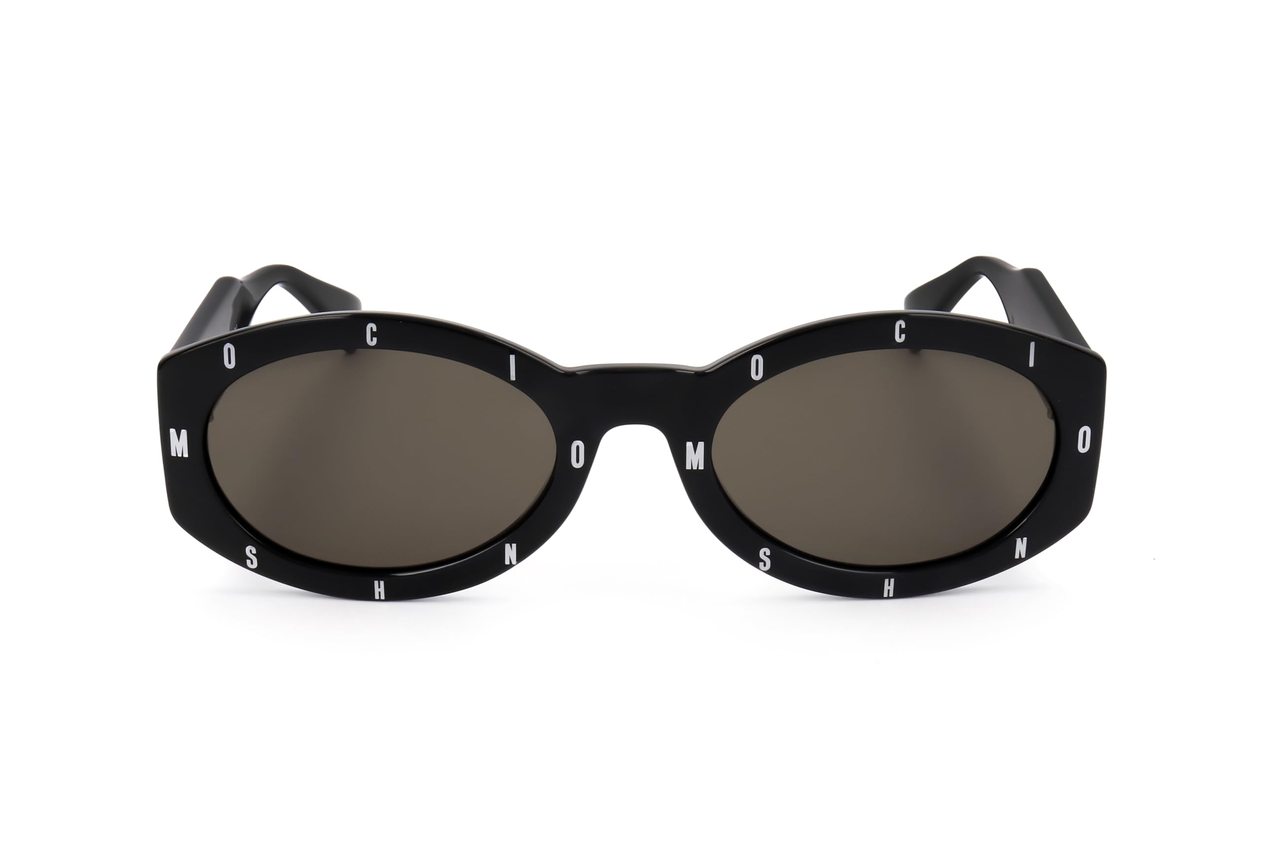 Foto 4 pulgar | Gafas De Sol Moschino Mos141/s Negro/gris Oscuro Para Mujer - Venta Internacional.