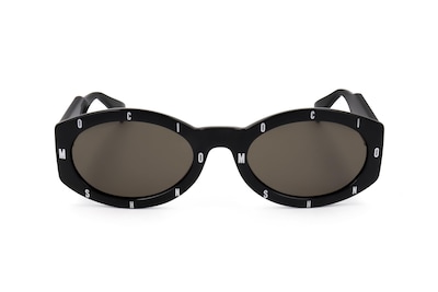 Foto 3 | Gafas De Sol Moschino Mos141/s Negro/gris Oscuro Para Mujer - Venta Internacional.